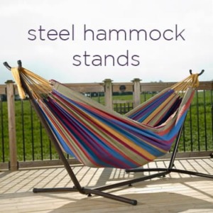 view steel hammock stands