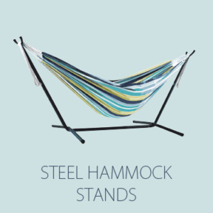 Steel hammock stands